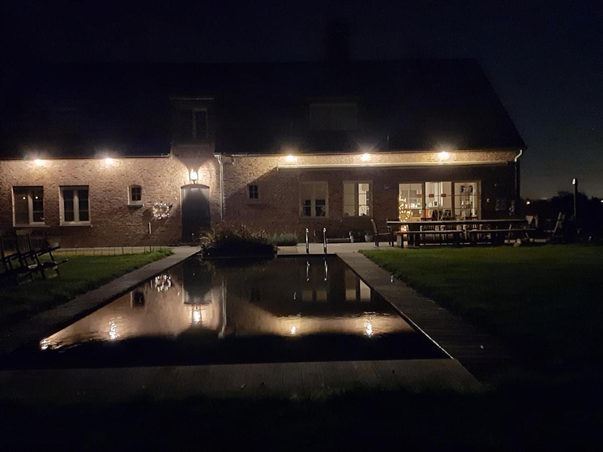 B & B Victors Hof, Met Zwemvijver In Landelijke Setting Lievegem 외부 사진