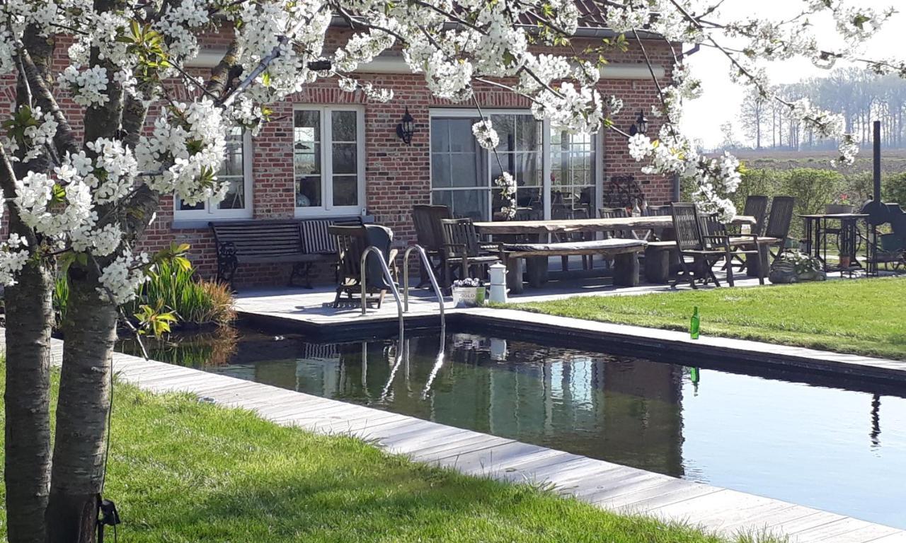 B & B Victors Hof, Met Zwemvijver In Landelijke Setting Lievegem 외부 사진